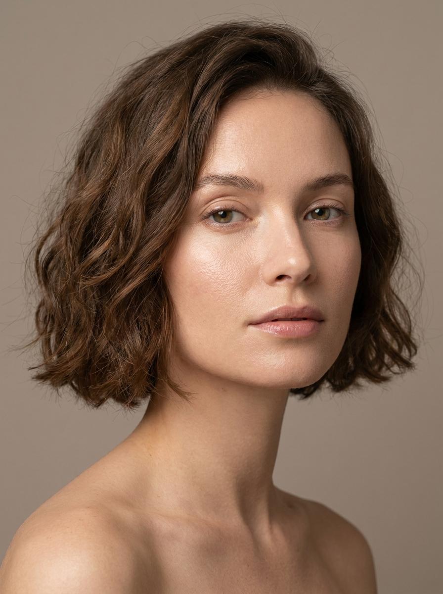 French Bob mit eleganter Struktur - edle Frisur für kurze Haare
